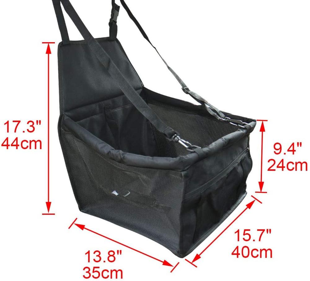 Reise Hund Auto Sitz Abdeckung Klapp Hängematte Haustier Träger Tasche Durchführung Für Katzen Hunde Wasserdichte Träger Pad Perro Autostoel Hond