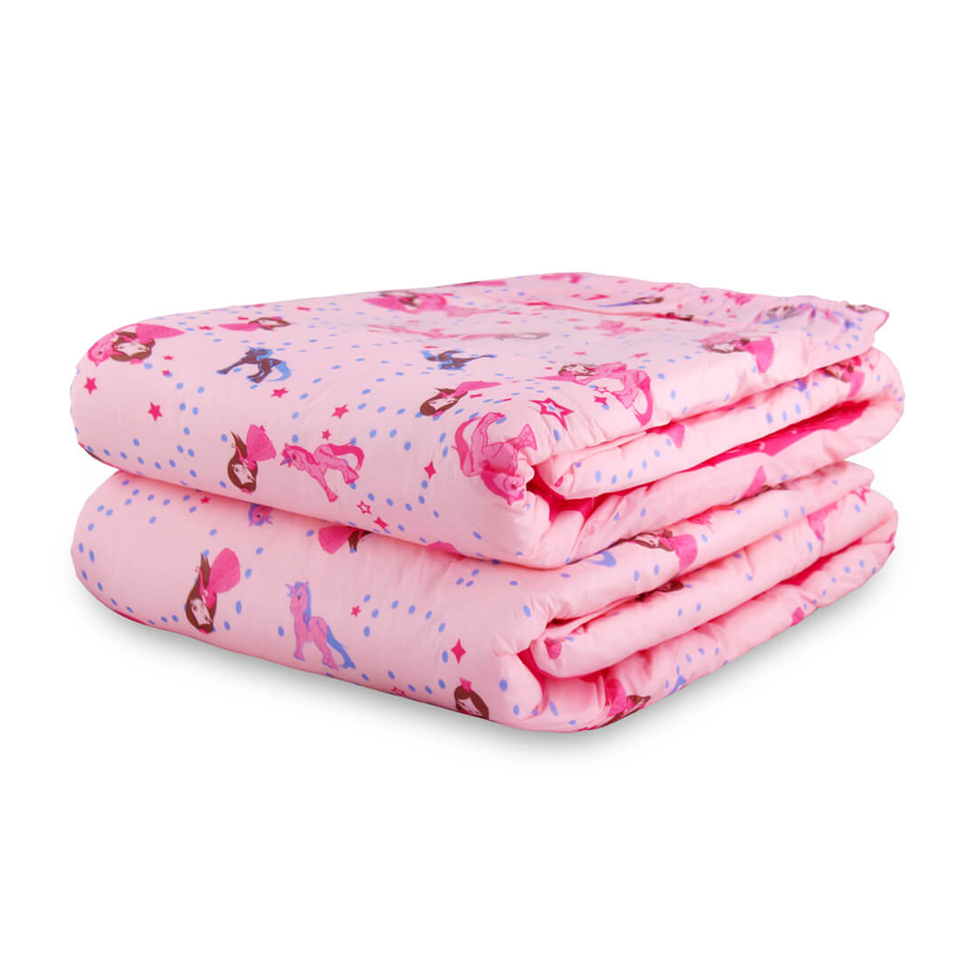 500Ml Uitschakelen Luiers Abdl Volwassen Baby Luier Nappie Zachte Eenhoorn Gedrukt Taille 65Cm ~ 90Cm Van 5 stuks In Pakket