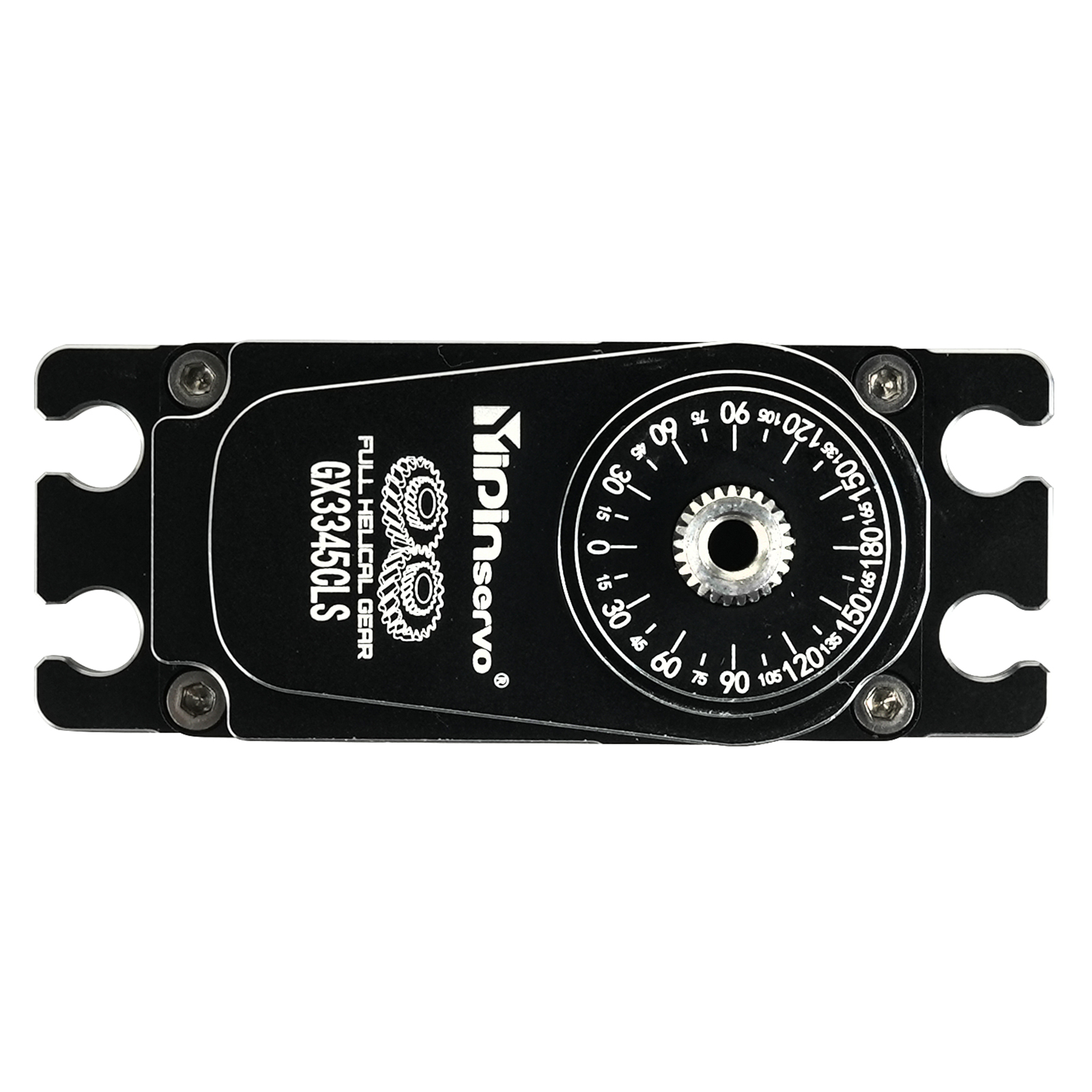 45kg vanntette  ip68 digitale servoer kjerneløs motor 180/270/360 gradere høyt dreiemoment rc modellbil industriell robotservo