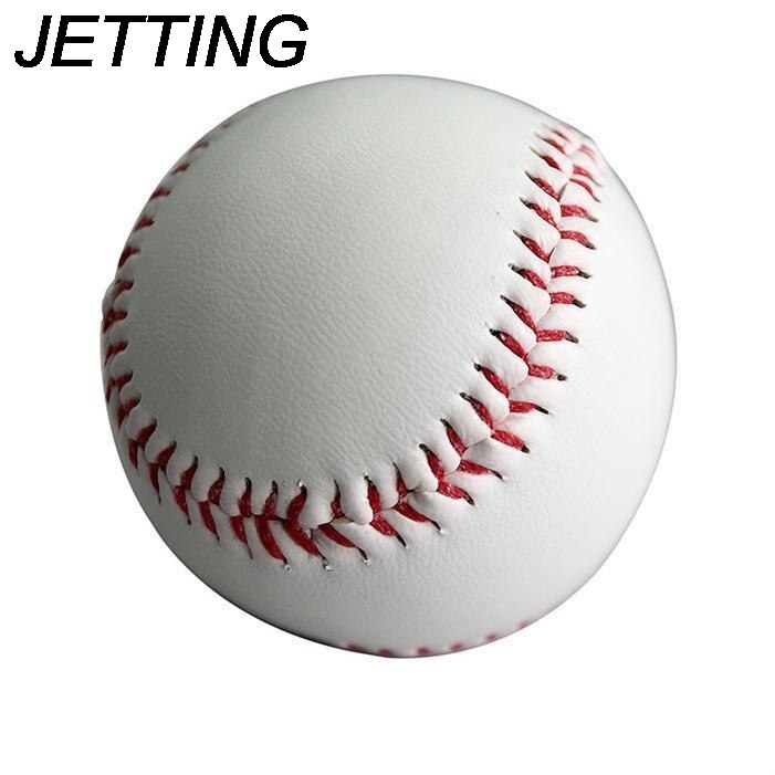 9" PVC UpperBaseball Balls Handmade Baseballs Rubber Inner Soft Baseball Balls Softball Training Exercise