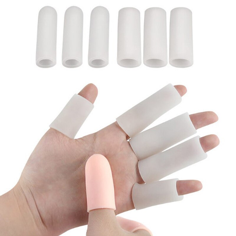 5 st silikongel tub bandage finger tåskyddare fot smärtlindring fotvård