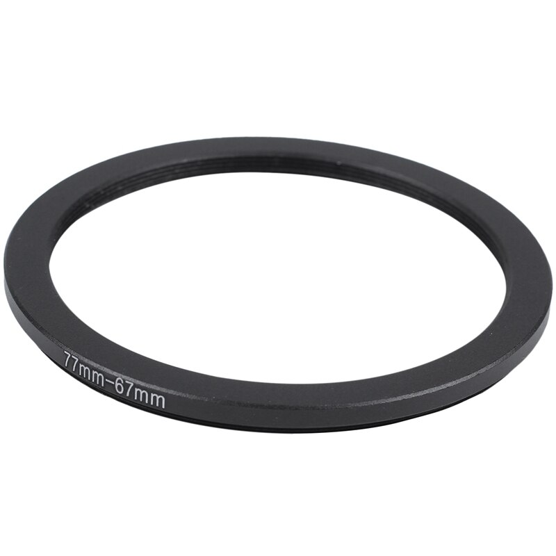 2Set 77Mm-67Mm Step Down Ring Adapter Met 7 Filter Adapter Camera Lens Filter step Down Ring Adapter Set 77Mm-49Mm