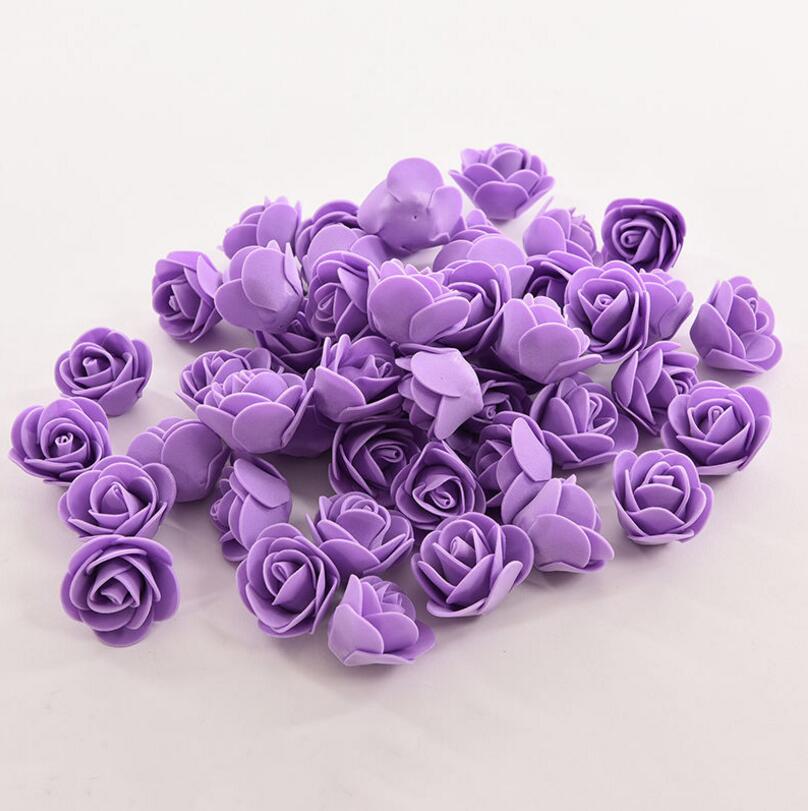 50 STUKS Kunstmatige Bloem Hoofd Handgemaakte DIY Bruiloft Woondecoratie Multi-gebruik PE Foam Rose: 6