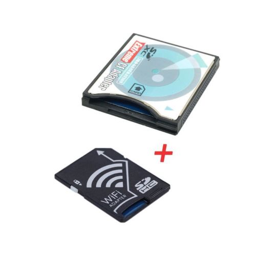Cy Chenyang Wifi Adapter Geheugenkaart Tf Micro Sd Naar Sd Sdhc Cf Compact Flash Card Kit