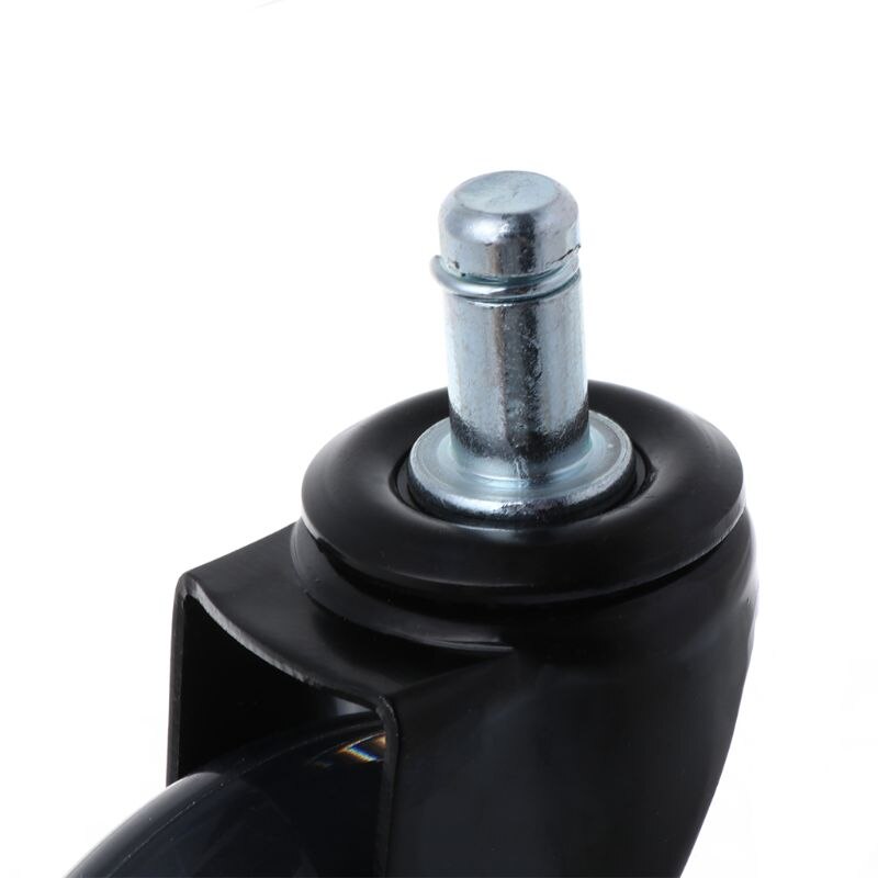 5Pcs 11X22Mm Bureaustoel Wielen Wivel Rubber Zwenkwiel Veilig Rolling Caster Vervangingen Voor Meubelen