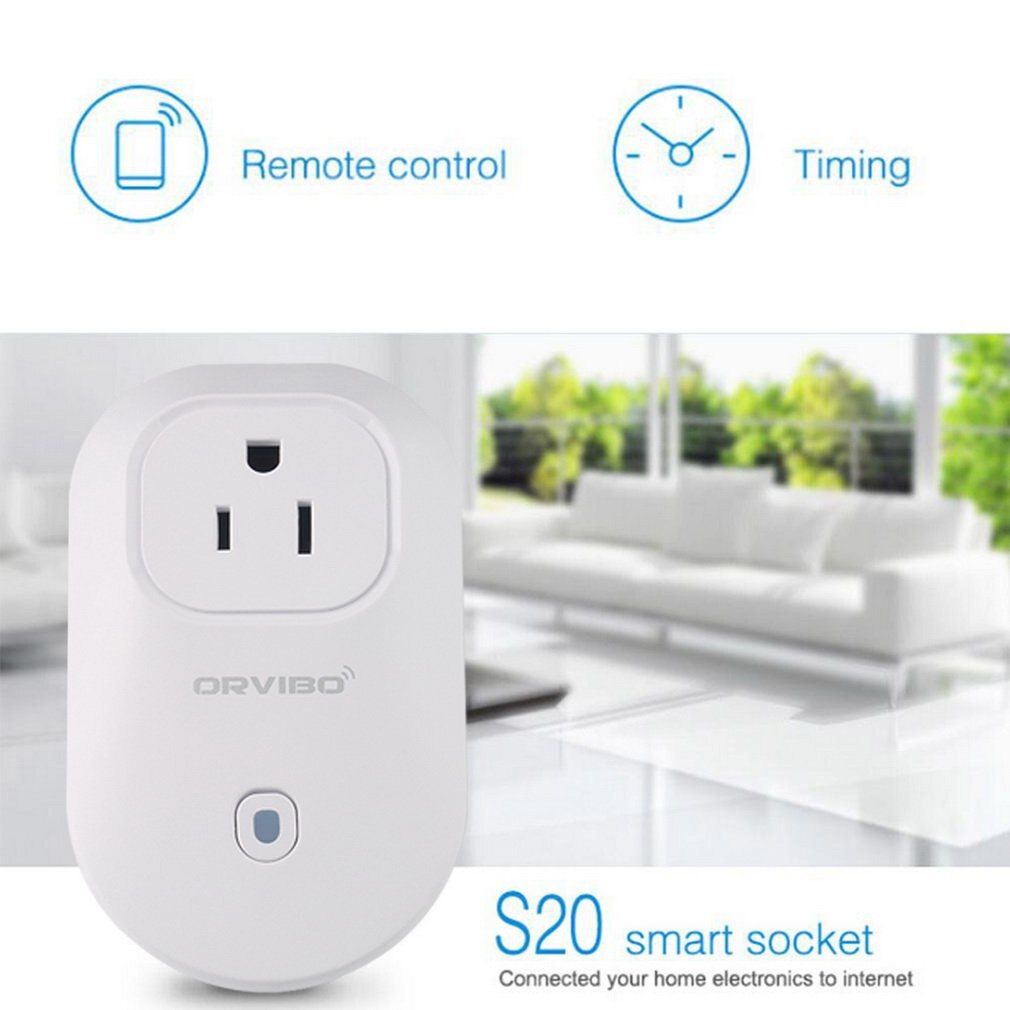 Wifi Cell Phone Wireless Remote Control Switch Timer Smart Power Socket