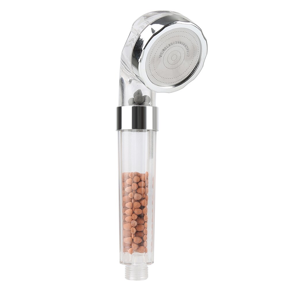 1 pcs Anion Shower Head High Pressure Boosting Water Saving Filter Balls Shower Head With Negative Ion Activated: Default Title