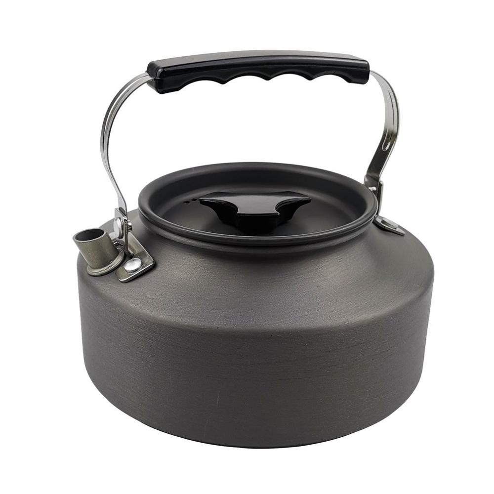 Camping Kookgerei Kit Outdoor Aluminium Koken Set Waterkoker Pan Pot Reizen Wandelen Picknick Bbq Servies Apparatuur