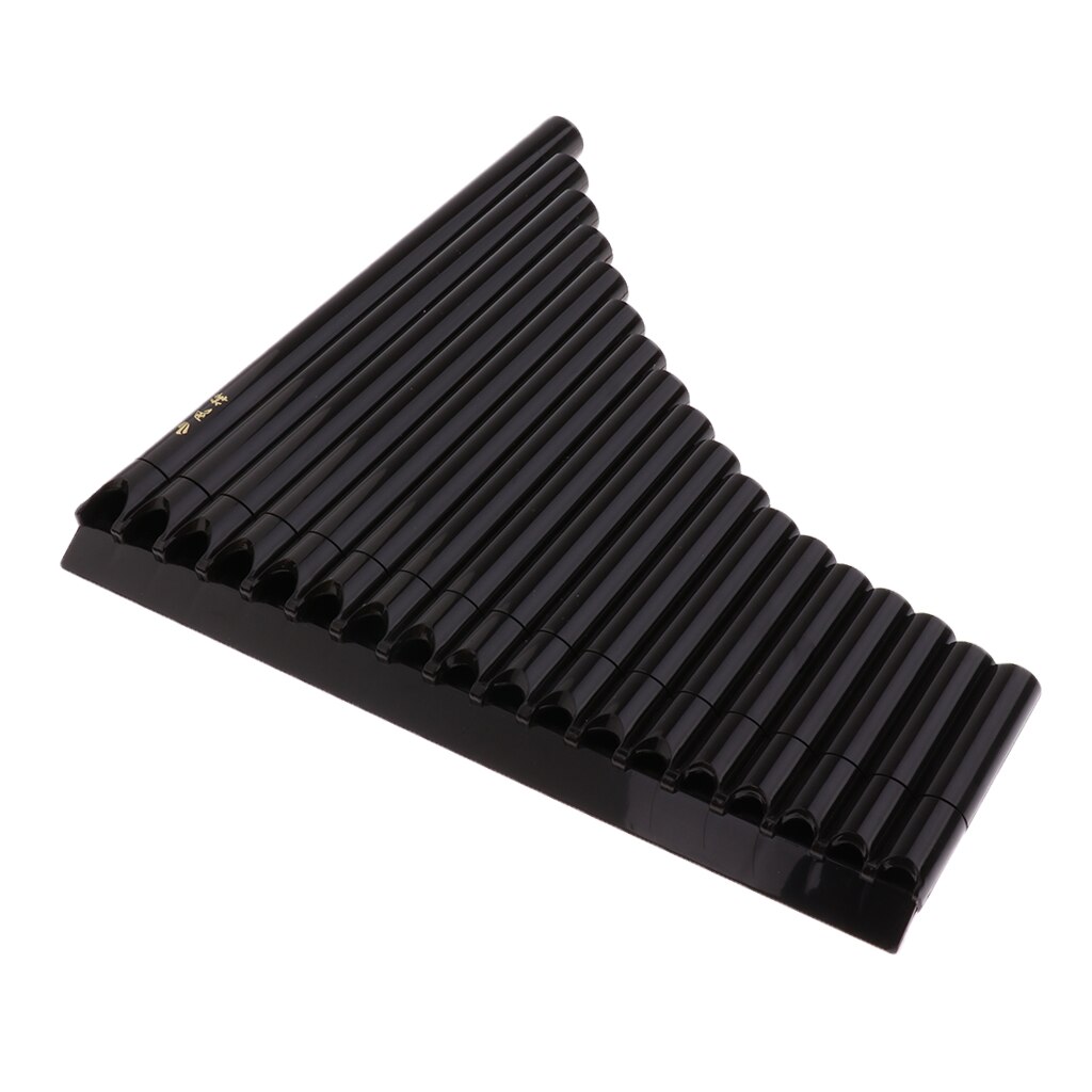Flauta de Pan ABS de 18 tubos, instrumento Musical de viento de madera para principiantes, amantes de la música, tono C, Flauta Xiao
