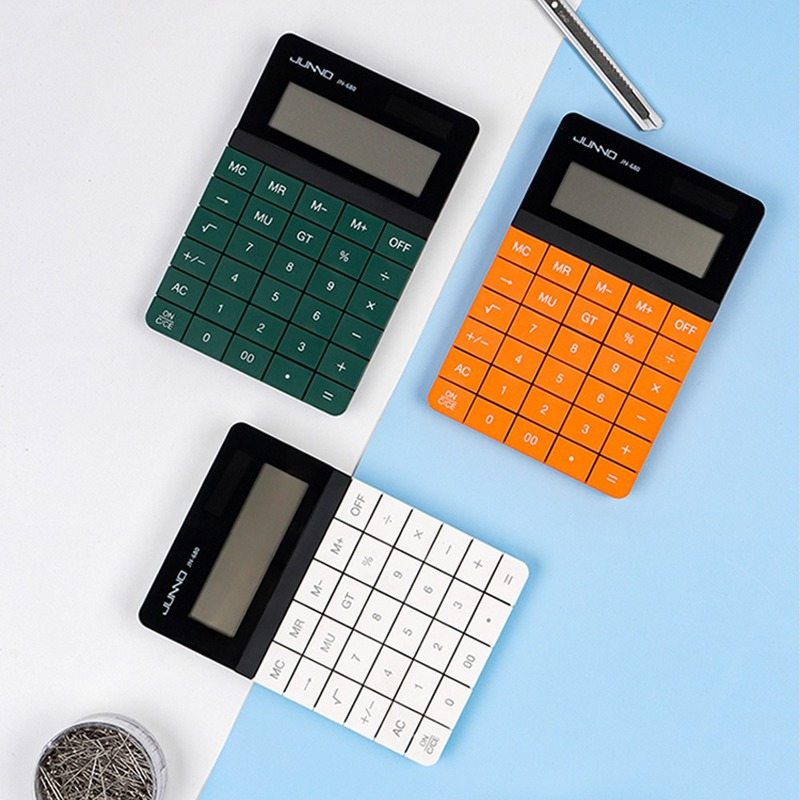 Student Solar Calculator Handwriting Pad Learning Office Calculator Handwriting Pad Portable Electronic Calculator: Default Title