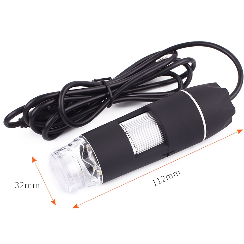 LUXIANXI Microscope électronique numérique 500X pour soudage réparation téléphones portables outil à main LED éclairé Zoom loupe