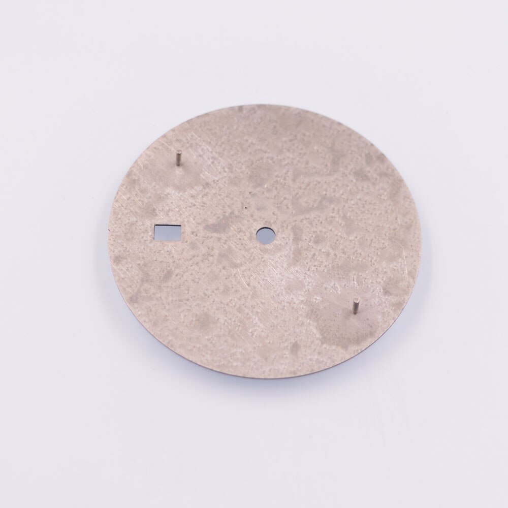 33.8mm black /silver /green /blue sterile dial luminous dial fits NH35 NH35A NH36 NH36A movement Watch Dial