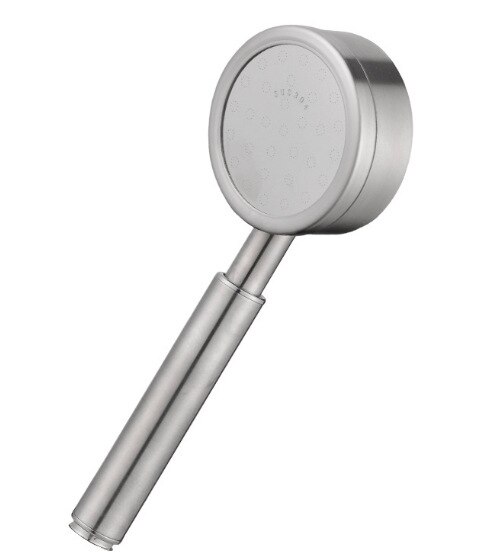 Stainless steel pressurized shower head