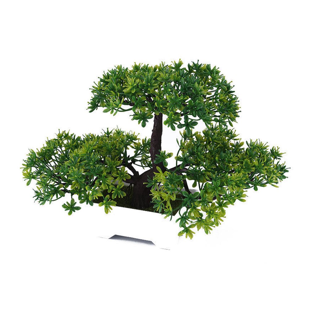 Artificial Bonsai Tree Mini For Home Office Indoor Decor Simulation Plants Desktop Ornaments
