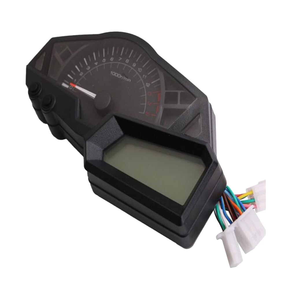 Electronic Digital LED Speedometer Speedo Tachometer Indicator for Kawasaki