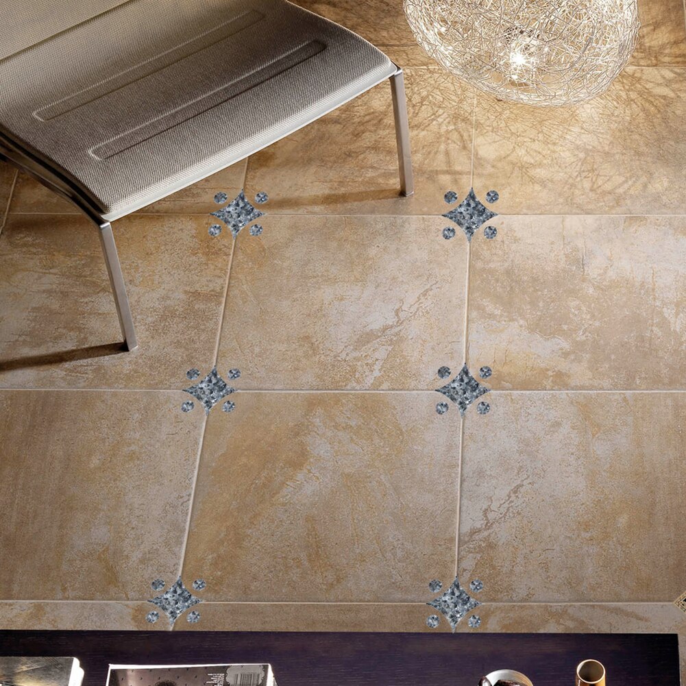 Pegatinas autoadhesivas de azulejos de cerámica 10 Uds adhesivo impermeable para pared DIY suelo Diagonal de arte pegatinas de decoración de rombo geométrico