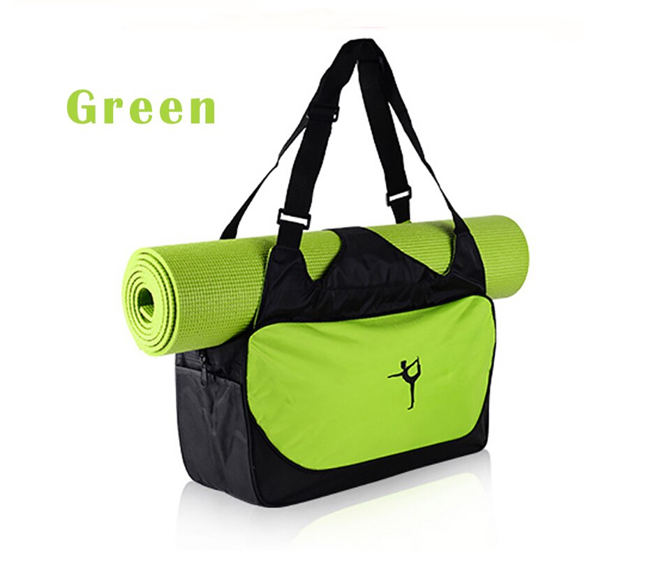 Multifunktionale Wasserdichte Tasche Yoga Yoga für Fitnessstudio matt Nylon Rucksack Schulter Träger Yoga Pilates matt Tasche keine Yoga matt