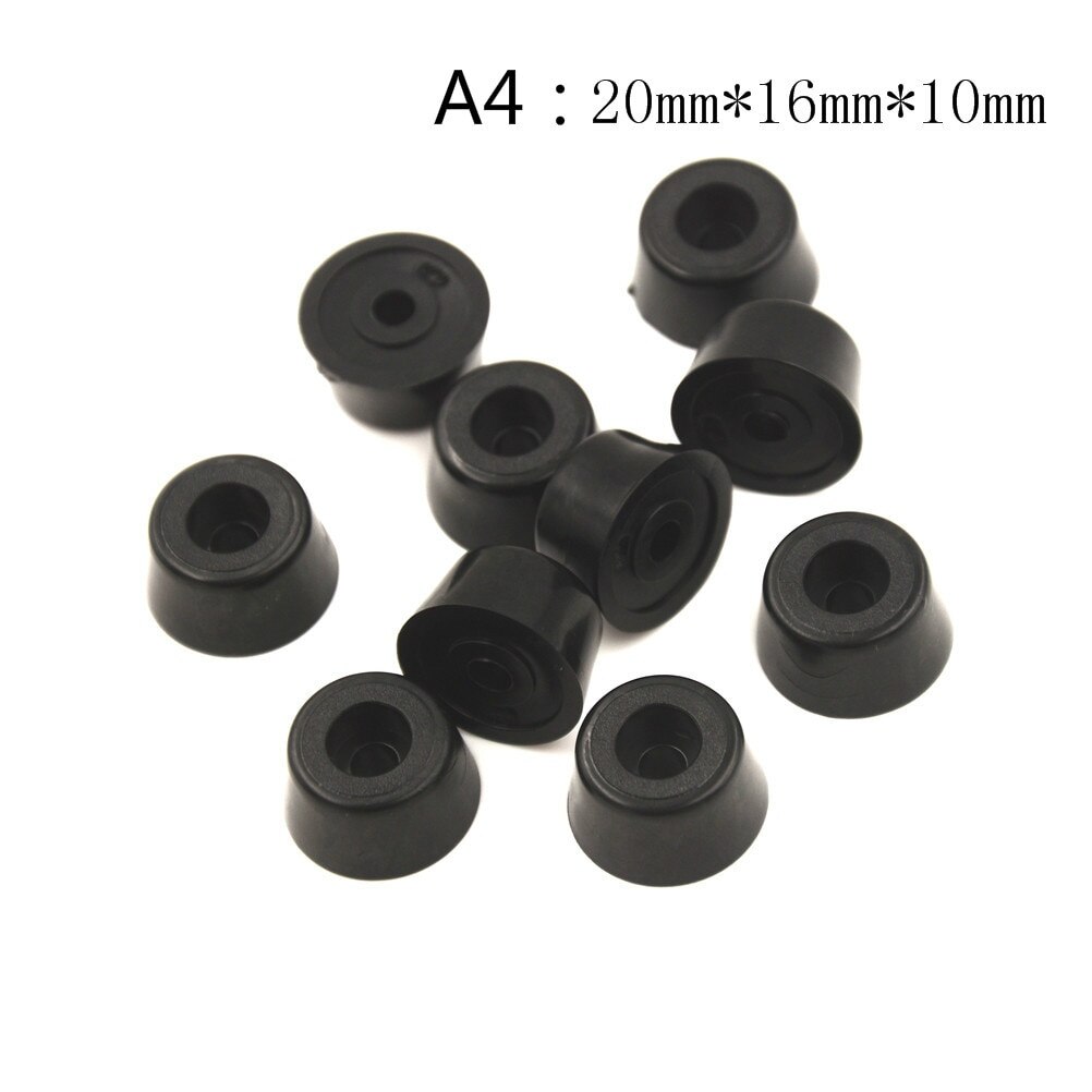 10pcs/lot Rubber Furniture Table Chair Feet Leg Pads Tile Floor Protectors 5 Sizes: A4