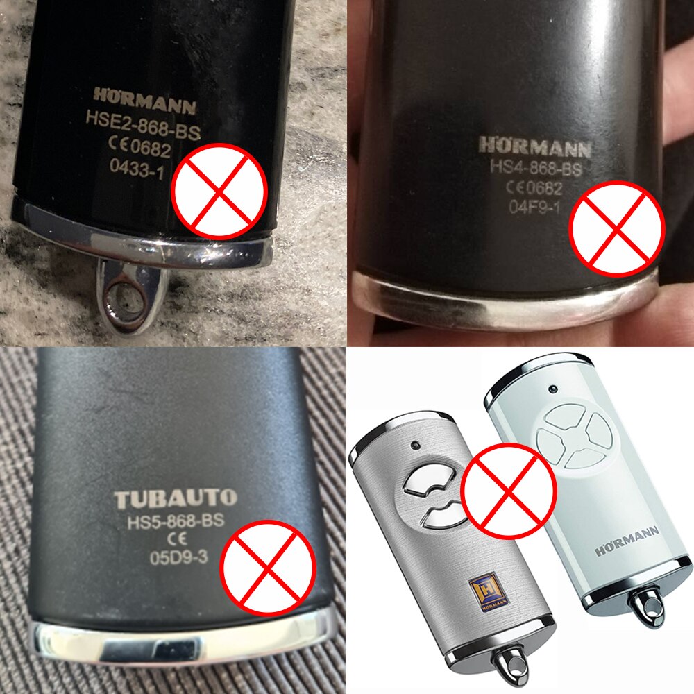 For HORMANN HSM2 HSM4 HSE2 HSE4 Garage Remote Control Duplicator 868MHz MARANTEC Digital 302 Garage Door Opener BERNER BHS121