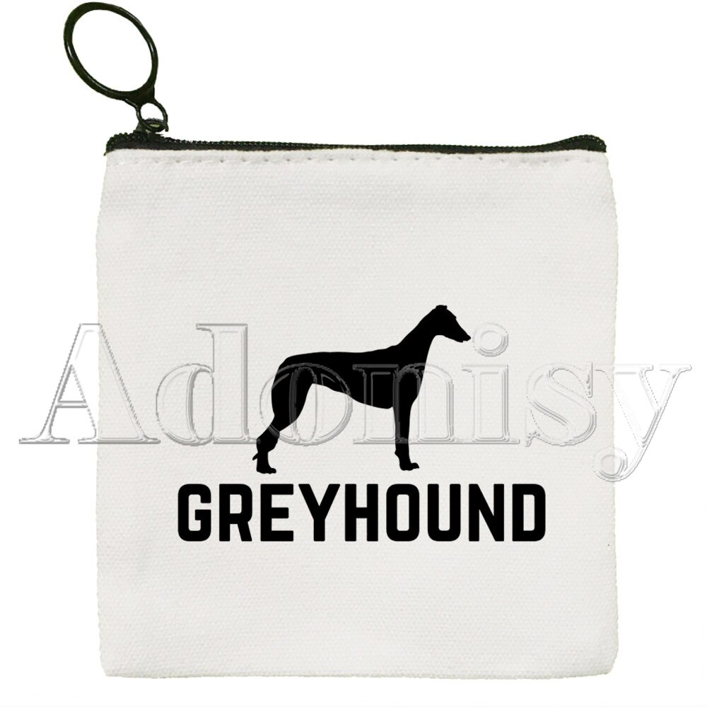 Greyhound Hund Mini Mädchen Geldbörse Kleine Brieftasche Frauen Zipper Leinwand Monedero Para Mujer Monedas Tarjetas Pequeno Tasche: I