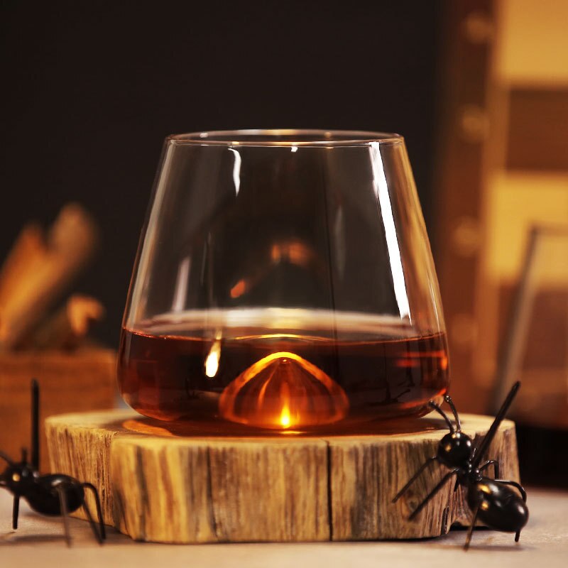 Whiskyglas blyfritt kristallglas handgjort glas xo chivas konjak brandy snifter rött vin dricksglas kopp