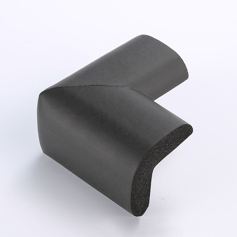 5/10 stücke Nette Bär EU Steckdose Sicher Stecker Schutz Abdeckung Baby Anti Elektrische Schock Art Ecke Schutz Rand Ecke schutz: 10Stck Schwarz