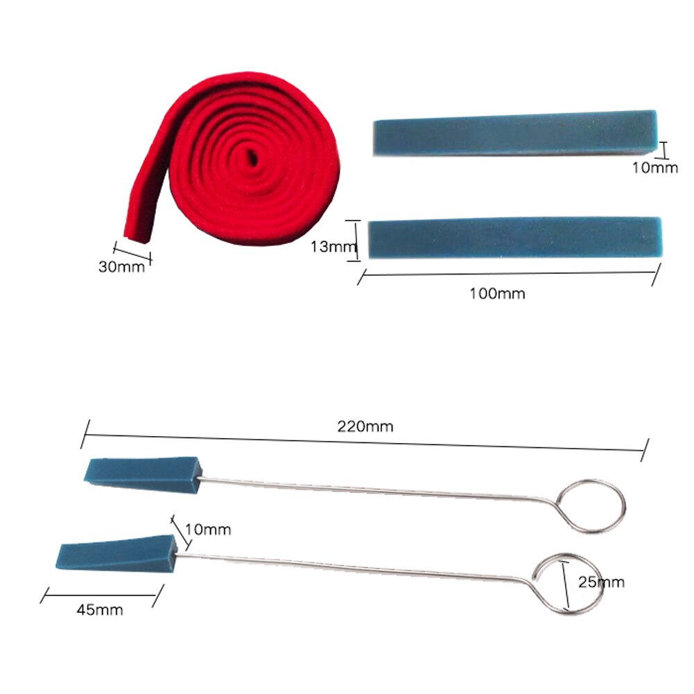 Piano Tuning Kit Tuner Tools Set Piano Tuning Tool Wooden Handle Tuning Hammer Piano Accessaries