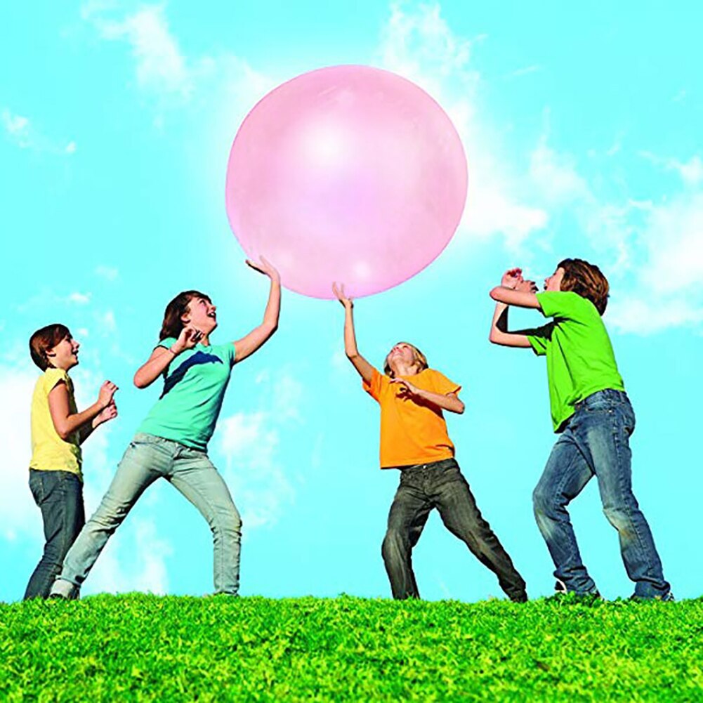 Kinder Outdoor Soft Air Wasser Gefüllt Blase Ball Blow Up Ballon Spielzeug Spaß party spiel für kinder aufblasbare