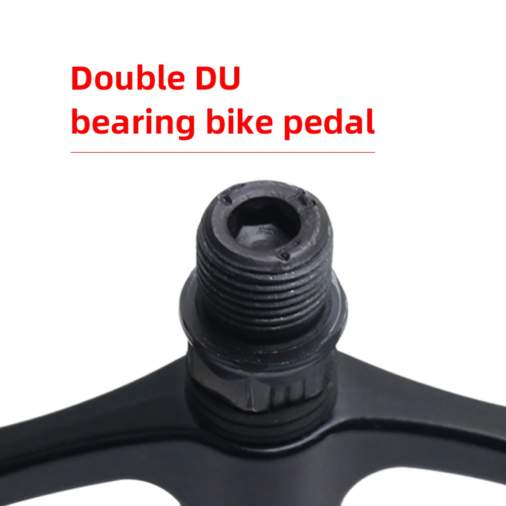 Pedales de bicicleta ultraligeros 2DU, accesorios de piezas de bicicleta de plataforma plana para ciclismo de carretera bmx Mtb