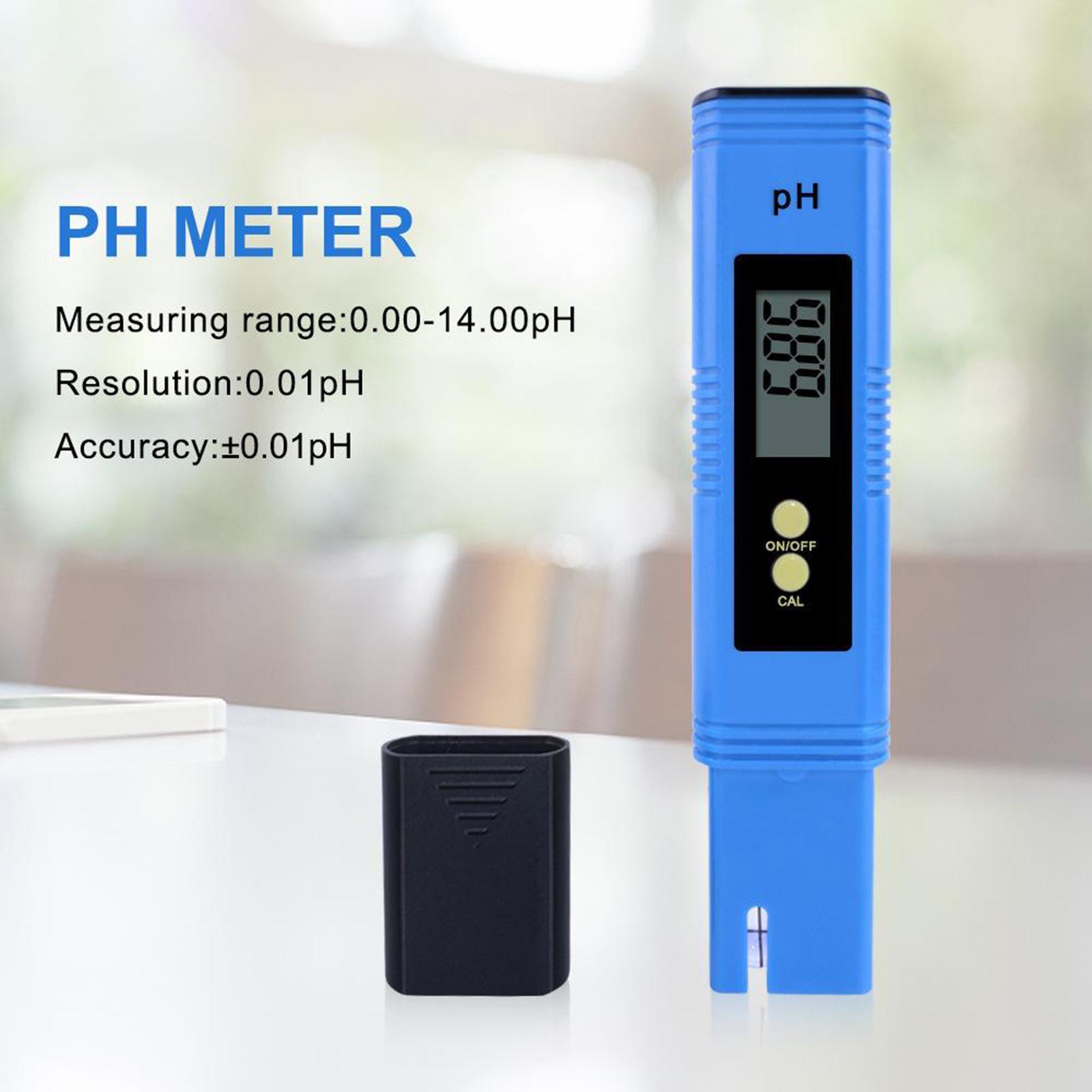 Portable PH Meter Digital PH Pen for Drinking Water Pool Aquarium