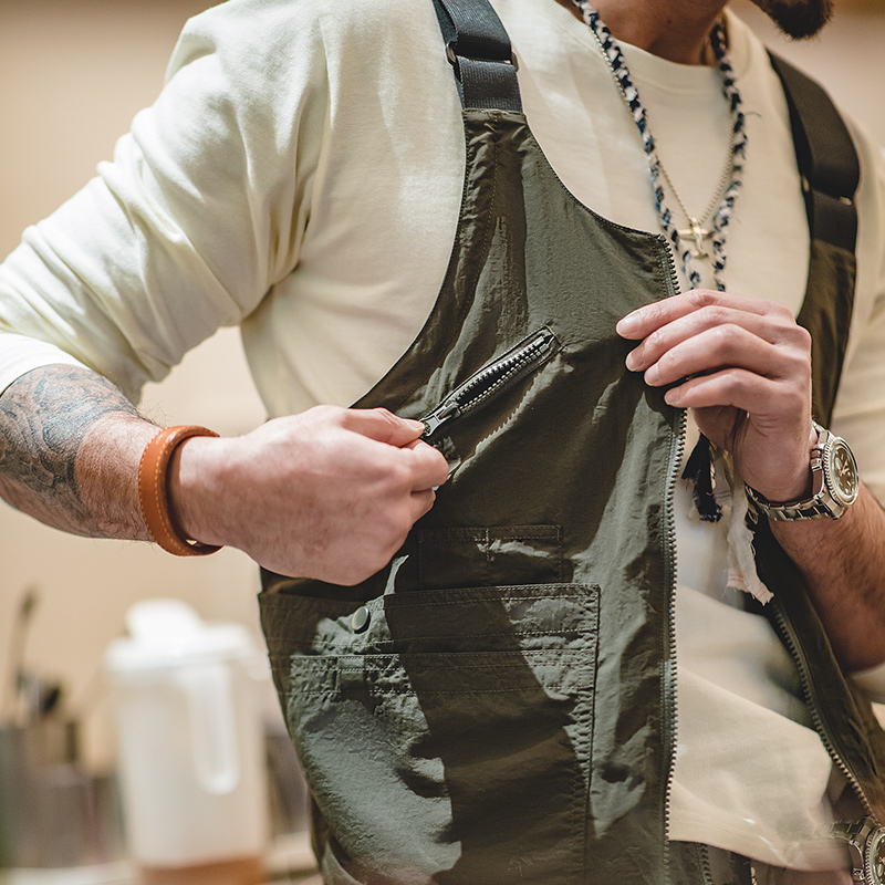 Maden 2023 masculino Casual verano talla grande chaleco de trabajo sin mangas chaleco multibolsillo chaqueta tipo cartera de gran capacidad