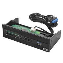 STW 3061 Kartenleser 5,25 zoll Interne Multi-Funktion Armaturenbrett-frontverkleidung USB3.0 Hafen CF XD Frau M2 TF SD Clever kartenleser