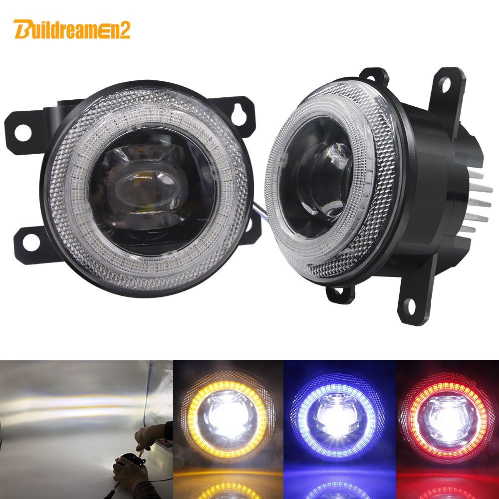 Car Fog Light LED Angel Eye Daytime Running Light 8000LM For Citroen DS3 DS4 DS5 C1 C3 C4 C5 C6 C-Crosser Jumpy Xsara Berlingo