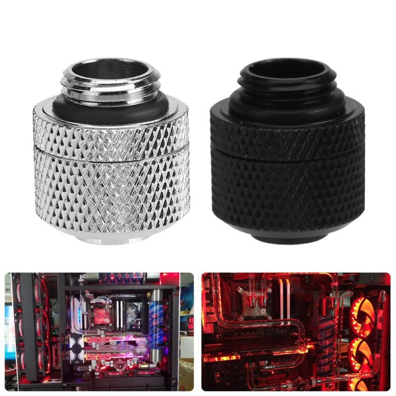 Water Cooling Fittings G1/4 External Thread for 9.5X12.7mm Soft Tube Computer Water Cooling