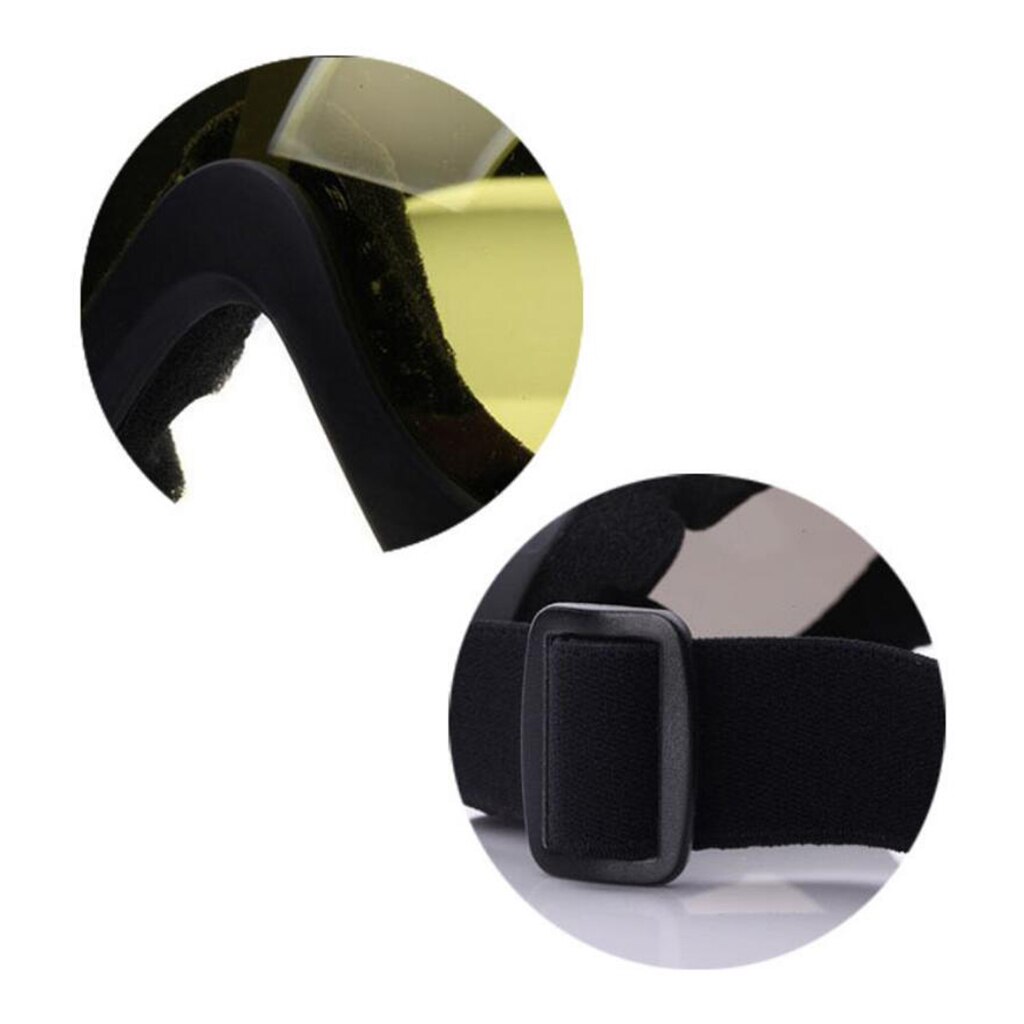 1 Uds gafas de viento Unisex Anti-niebla gafas de motonieve para Skate motocicleta Snowboard gafas de seguridad antisalpicaduras