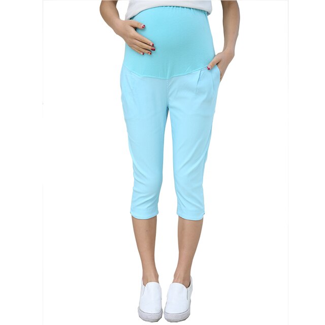 Sommarbyxor gravid 7 -punkts byxor gravida kort capris graviditetsartiklar damkläder overall storlek 5xl vetement femmel