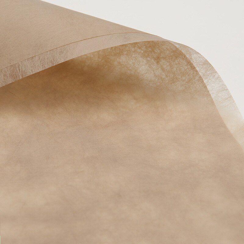 Papier de soie en coton nuage 58x58cm, emballage doublé, pour Bouquet de fleurs, papier artisanal pour , pour fleuriste: milk tea brown