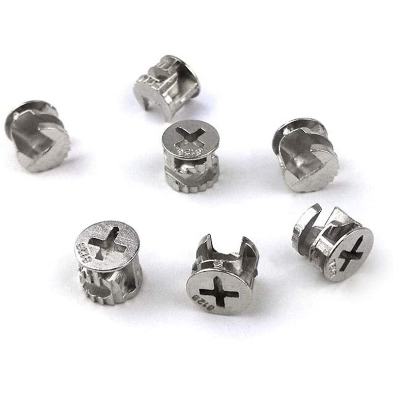 75 Pcs Furniture Connecting Cam Lock Fittings, Furniture Connecting Fastener Cabinet Connectors Hardware Bolts