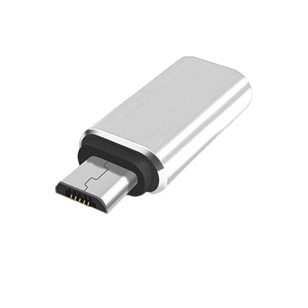 Type-C Vrouwelijke Naar Android Mannelijke Aluminium Adapter Type-C Om Micro Mobiele Telefoon Hoge Licht Conversie Hoofd voor Telefoon Tablet: Optie 2