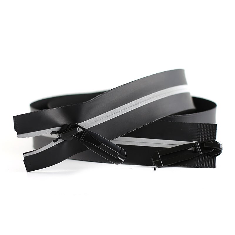 Meetee 5 # Reflecterende Waterdichte Ritsen Outdoor Jas Onzichtbare Nylon Ritsen Voor Ski Jas Sportkleding DIY Kledingstuk Accessoires: two slider / 120cm