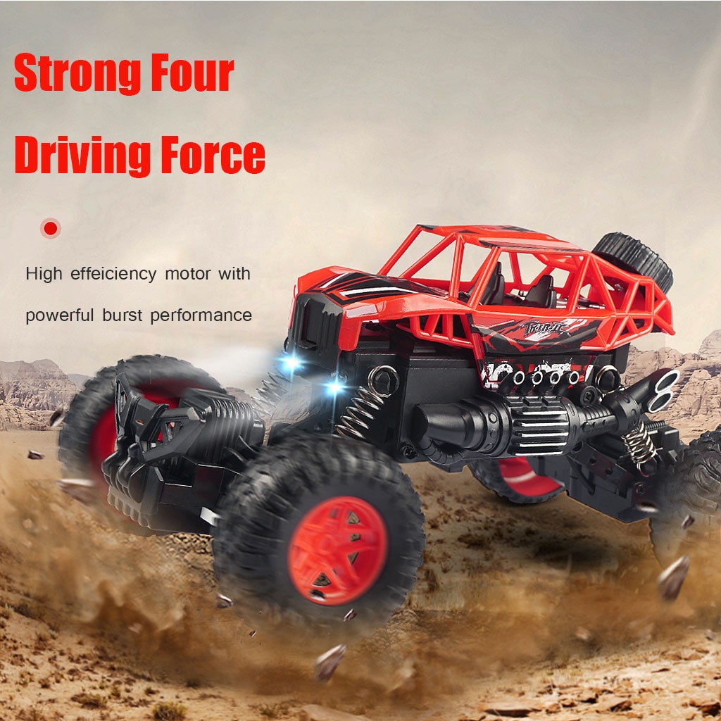 4WD RC Auto 1/18 Schaal 2.4 GHz Offroad Voertuig Waterdichte Hoge Snelheid Auto Afstandsbediening Stunt Auto Rijden Speelgoed voor Kids # CL3