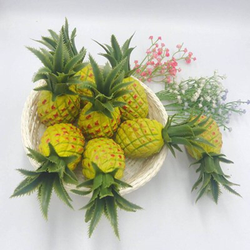Artificiale Schiuma ananas Frutta Falsi ananas per Complementi Arredo Casa Fotografia Puntelli