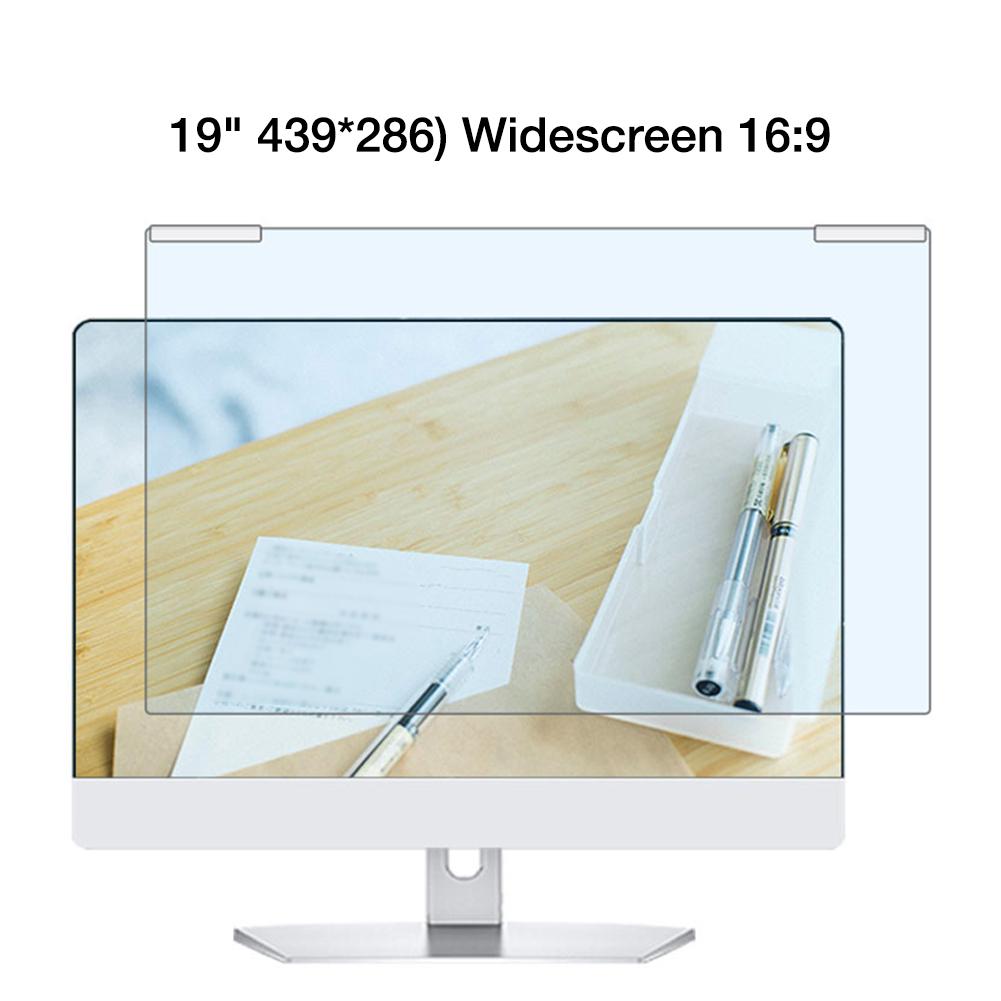 17-24 inch Computer Anti Blue Light Screen Protector Blocking Anti-Glare Anti-UV Eye Protection or Laptop Notebook Desktop PC: 19 inches
