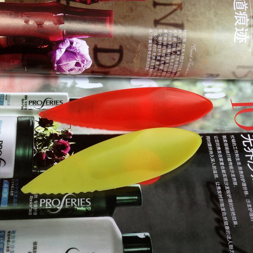 5 teile/los 2 in 1 Kiwi Löffel Kunststoff Süssigkeit Farbe Kiwi graben Löffel Scoop Obst Messer Schneidemaschine Schäler Cutter KW 031