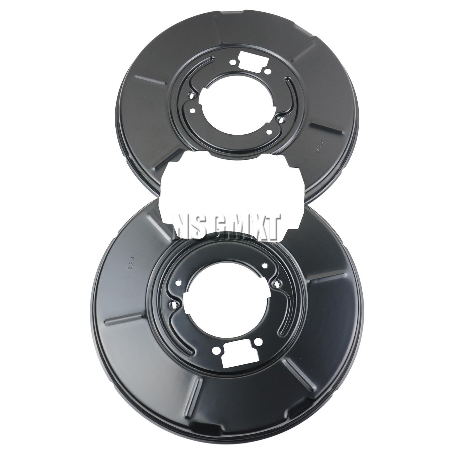 AP03 1*Pair Rear Brake Dust Shields Disc Backing Plate(2 PCS) For BMW 325i 328i 323i