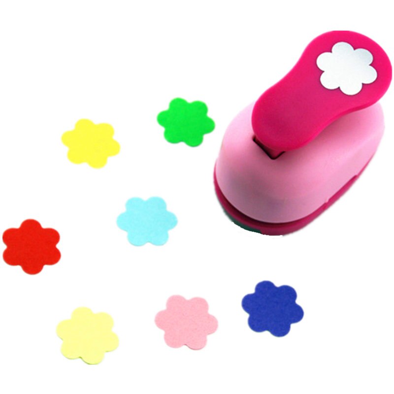 freeship25mm star punches for eva paper punch craft perfurador cutter scrapbooking paper punch for kids furador diy puncher R339: Orange