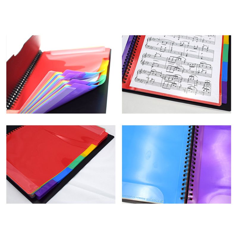 A4 Music Book Folders Piano Multi Function Score Practical File Holder