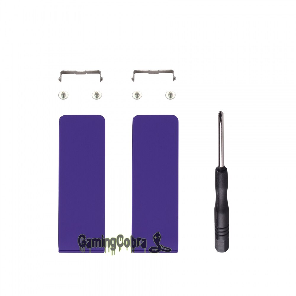 Juego de 2 soportes de repuesto para consola, soporte trasero, soporte para NS Switch - AJ409-AJ401: Purple