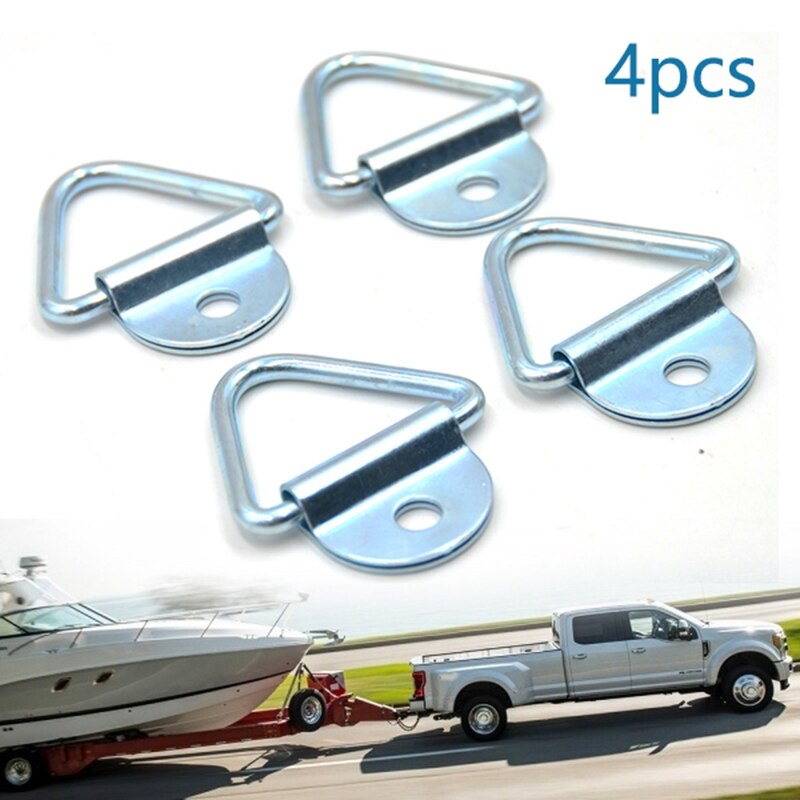 Anillo de amarre Chapado en Zinc para camión, remolque para furgoneta, barco, caja de caballos