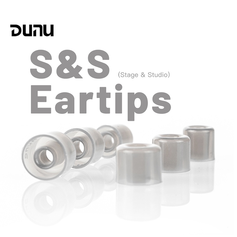 DUNU S&S (Stage&Studio) Silikon-Ohrstöpsel / L/M/S/ (3 Paar) für Dunu Kima Titan s Kopfhörer-Silikonhülle: Khaki